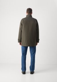 GANT DOUBLE DECKER - Korte frakker - dark sage