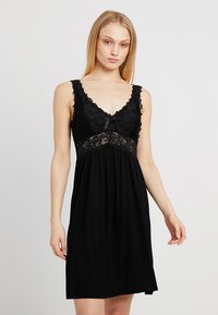 Hunkemöller - SLIPDRESS - Camicia da notte - black Immagine in miniatura 1