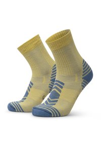Danish Endurance HIKING LIGHT - Calcetines de deporte - yellow flint grey