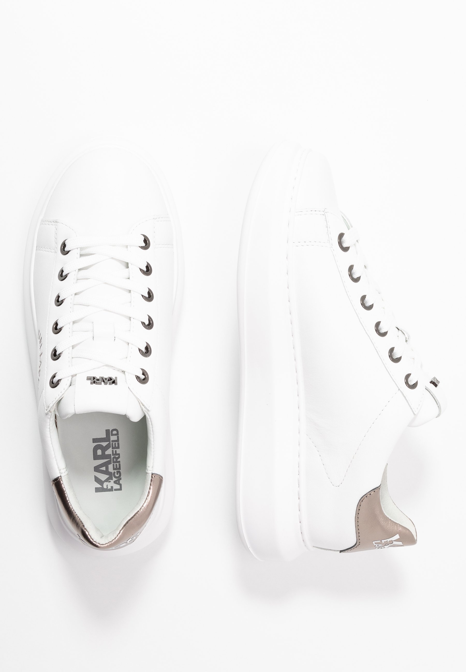 karl lagerfeld platform trainers