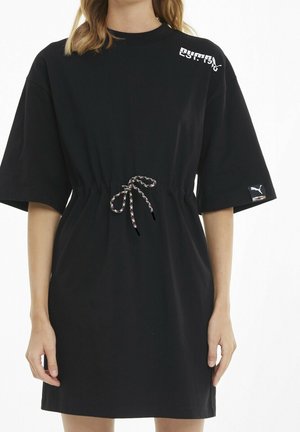 Žerzejové šaty - black