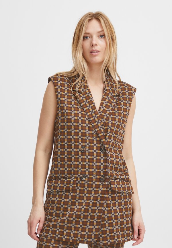 BYROWAN - Waistcoat - monks robe mix