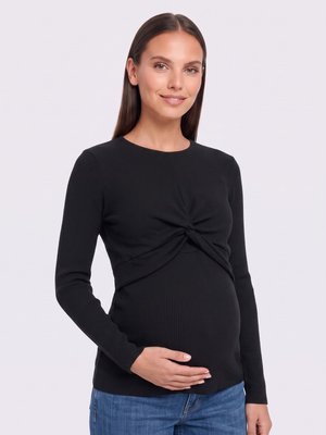 ONLY MATERNITY, TOP OLMGARDI TOP - T-shirt à manches longues - black