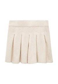 MARISAS - Pleated skirt - sandfarben