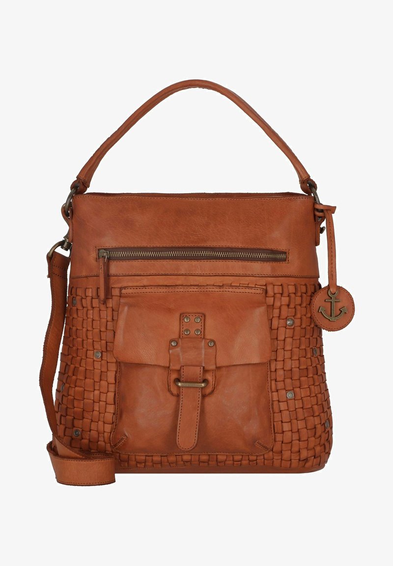 Harbour 2nd SOFT WEAVING IRIS CM - Sac à main - charming cognac