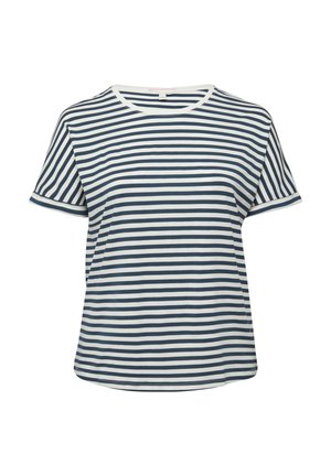 QS, T-Shirt print - tiefblau