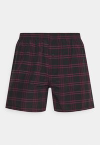 Pier One 5 PACK - Cuecas boxer - black