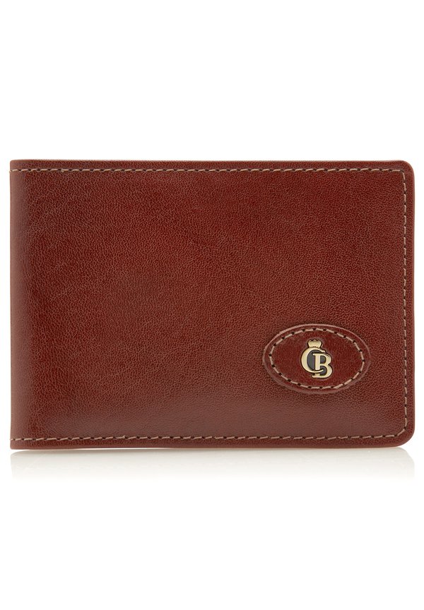 Visitenkartenetui - cognac