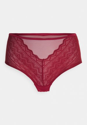 FESTIVE HIGHWAIST BRIEF - Slip - cherry red