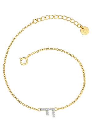 ZIRKONIA GLANZSTÜCKE MÜNCH - Armbånd - gelbgold