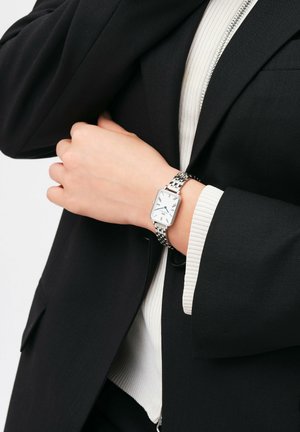 QUADRO ROMAN NUMERALS 5-LINK - Orologio - silver-coloured