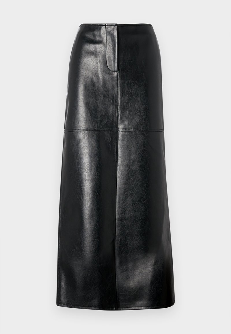 Samsøe Samsøe Leren rok zwart Samsøe Samsøe Leren rok zwart