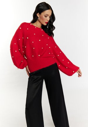 faina DULCEY - Strickpullover - rot