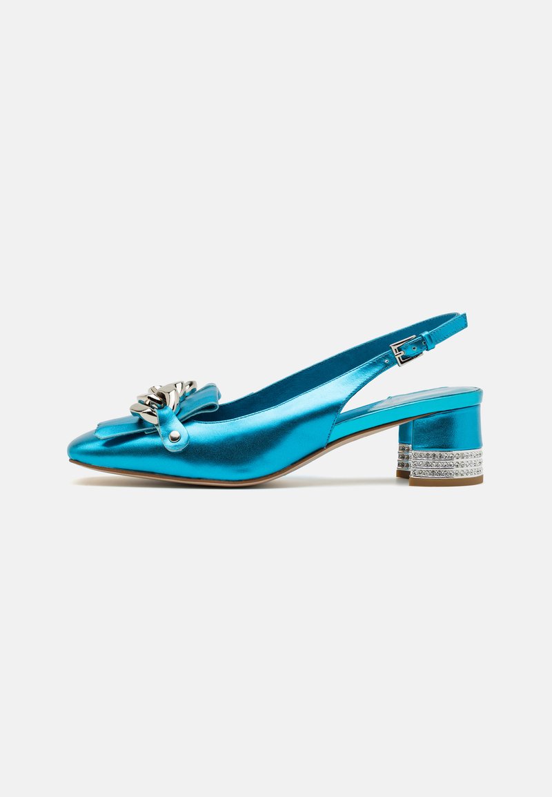 Jeffrey Campbell GOLIAH - Klasične cipele s visokom petom - blue metallic