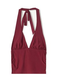 Top - dark red