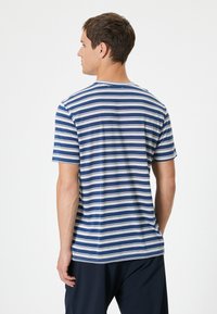 Koton SHORT SLEEVE - T-shirt med print - blue
