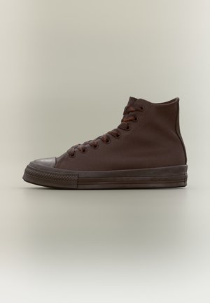 Converse, CHUCK TAYLOR THROWBACK UNISEX - Високи маратонки - dark root/dark beet/bottom of the barrel
