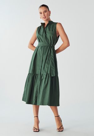 WILLA ANETTE - Blusenkleid - emerald