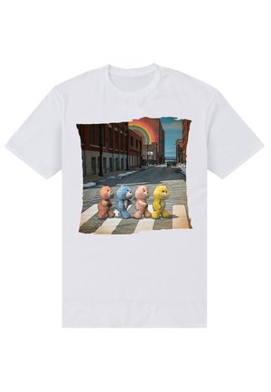 Henry Tiger, CARE BEARS ZEBRA CROSSING - T-shirt print - white