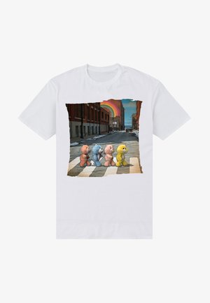 Henry Tiger, CARE BEARS ZEBRA CROSSING - T-shirt print - white