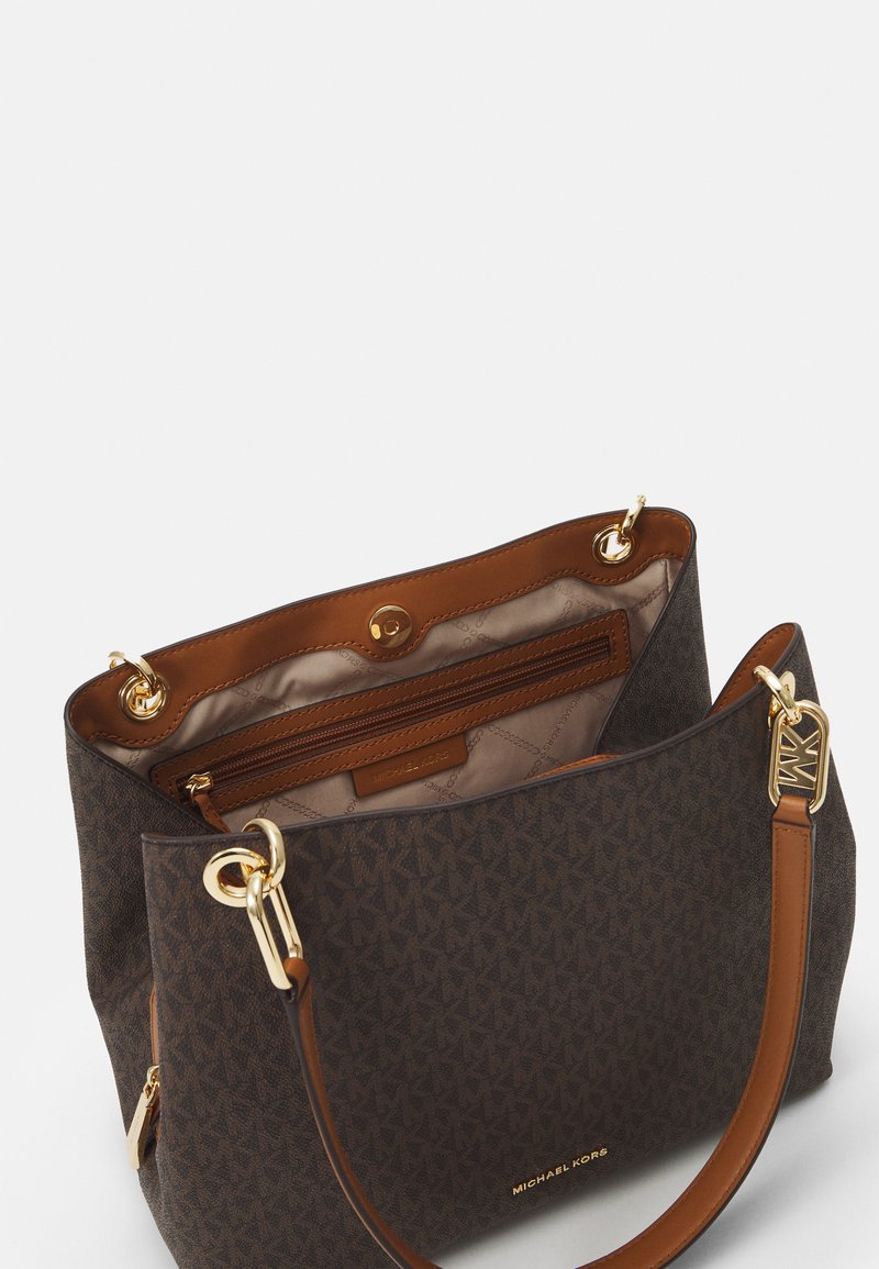 Kors Shoulder Bag Brown Crossbody Michael Kors Tasche Braun Logo