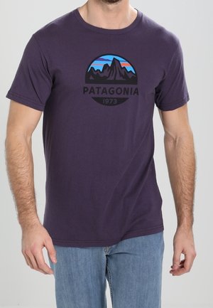 T-Shirt print - purple