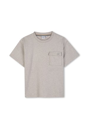BOSS Kidswear, TEE-SHIRT MANCHES COURTES - T-shirt basique - ecru chine