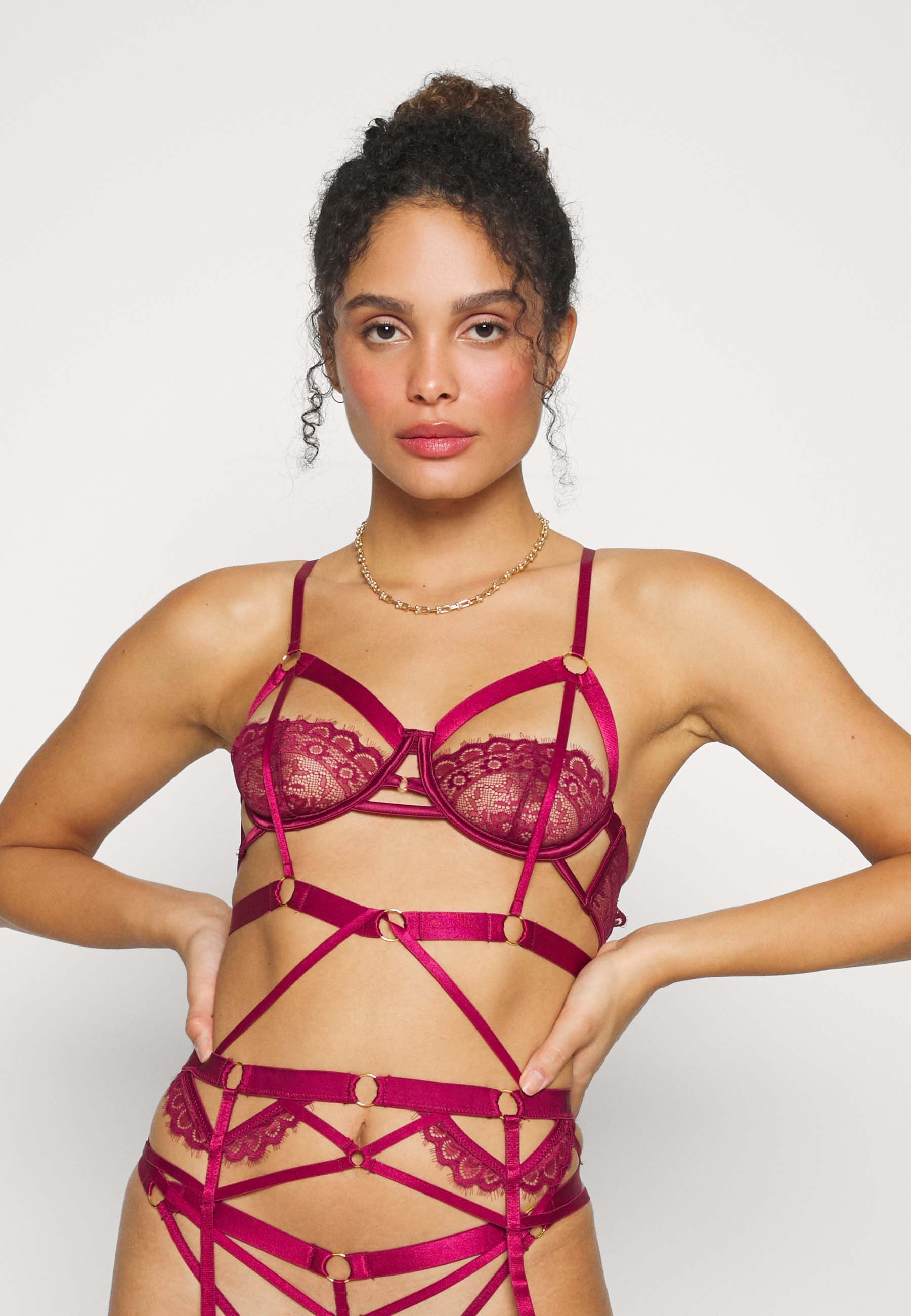 Hunkemöller JACKY UP - Beugel BH - red/rood - Zalando.nl