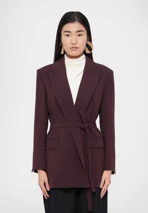 ZERBINO - Blazer - bordeaux