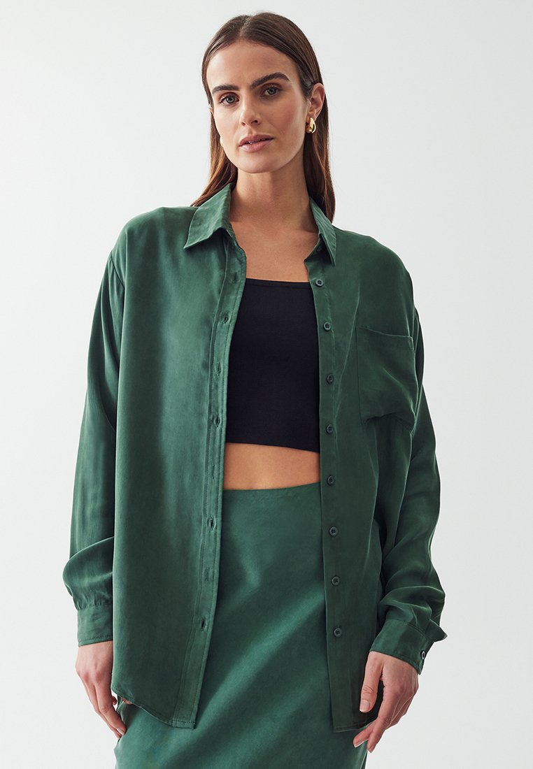 CALLI CUPRO - Overhemdblouse - emerald