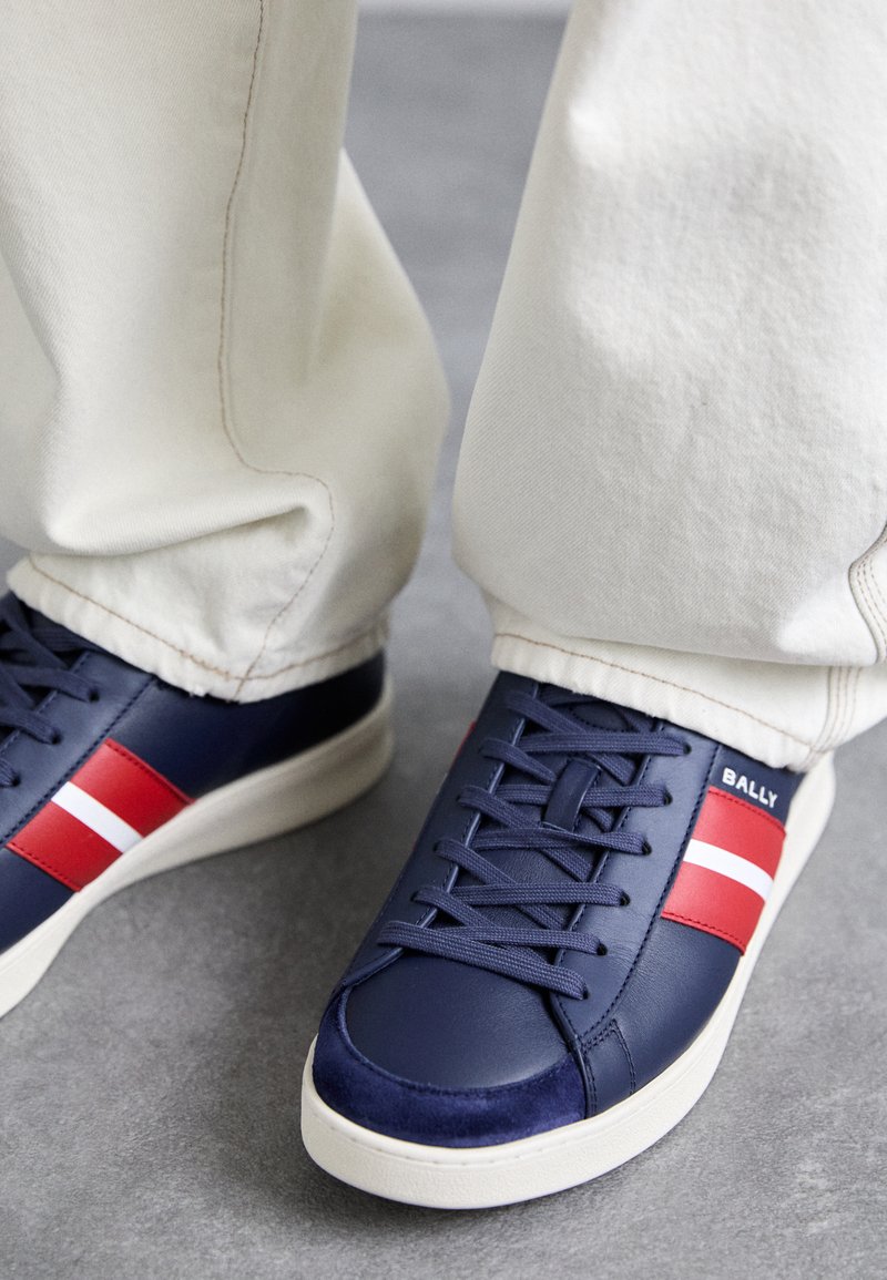 Bally THIAGO - Sportcipő - marine/candy red/white