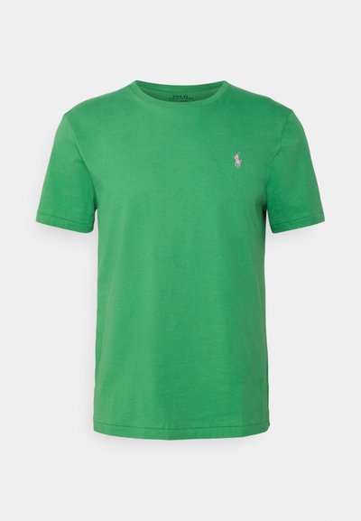 Polo Ralph Lauren CUSTOM SLIM FIT JERSEY CREWNECK T-SHIRT - T-shirt básica - raft green