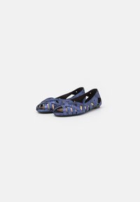 Anna Field LEATHER - Sabrinas peep toe - dark blue
