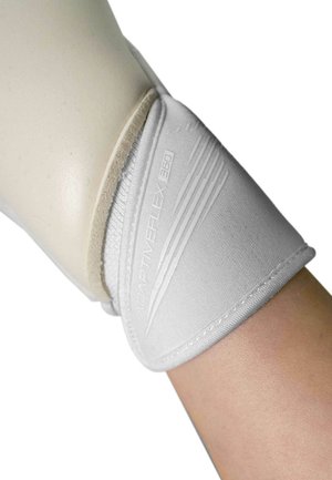 Reusch, TORWARTHANDSCHUHE ATTRAKT GOLD X STRAPLESS UNISEX - Goalkeeping gloves - white silver