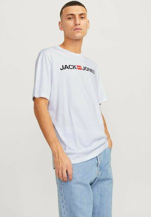 Jack & Jones, RUNDHALS 4 STÜCK - Print T-shirt - schwarz weiß