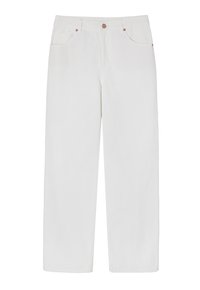 RISO  - Straight leg -farkut - white