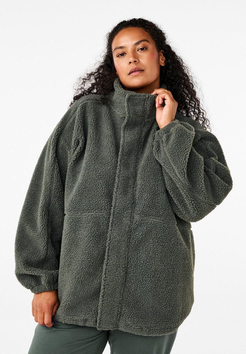 Active by Zizzi Fliisjakk - urban chic