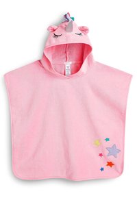 Next TOWELLING PONCHO - Köpeny - pink unicorn