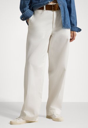 Polo Ralph Lauren COTTON CHINO STRAIGHT LEG TROUSER - Chinos - deckwash white