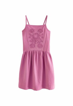 STRAPPY - REGULAR FIT - Vapaa-ajan mekko - pink embellished