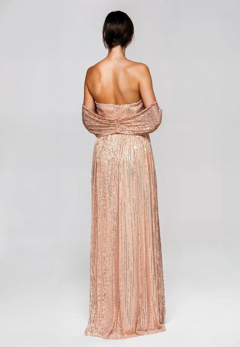 Ombre Vestido de fiesta gold/dorado