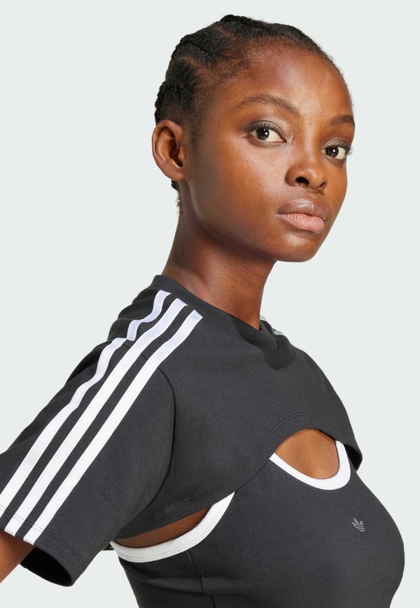 CUT-OUT TEE - Print T-shirt4