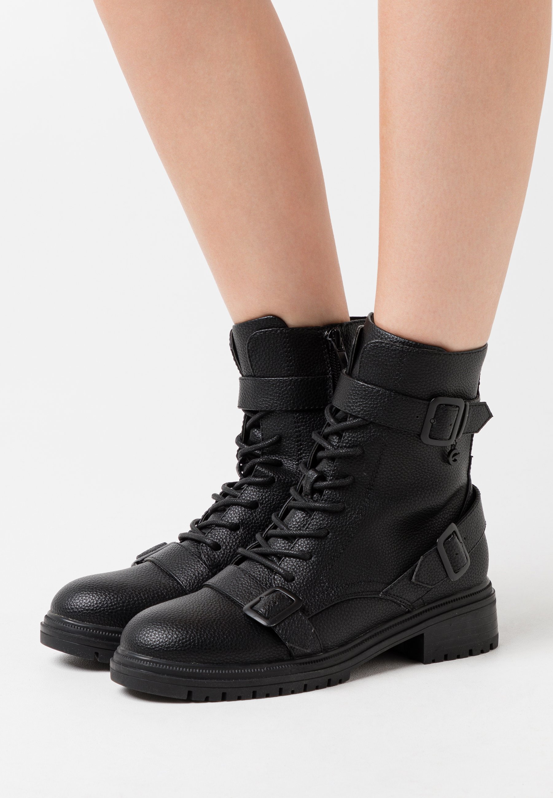 Mexx FÉLINN - Veterboots - black/Zwart - Zalando.nl