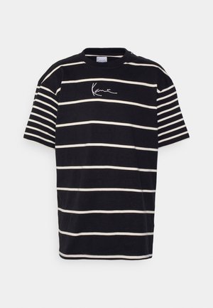 SMALL SIGNATURE STRIPE TEE UNISEX - T-shirts med print - light blue
