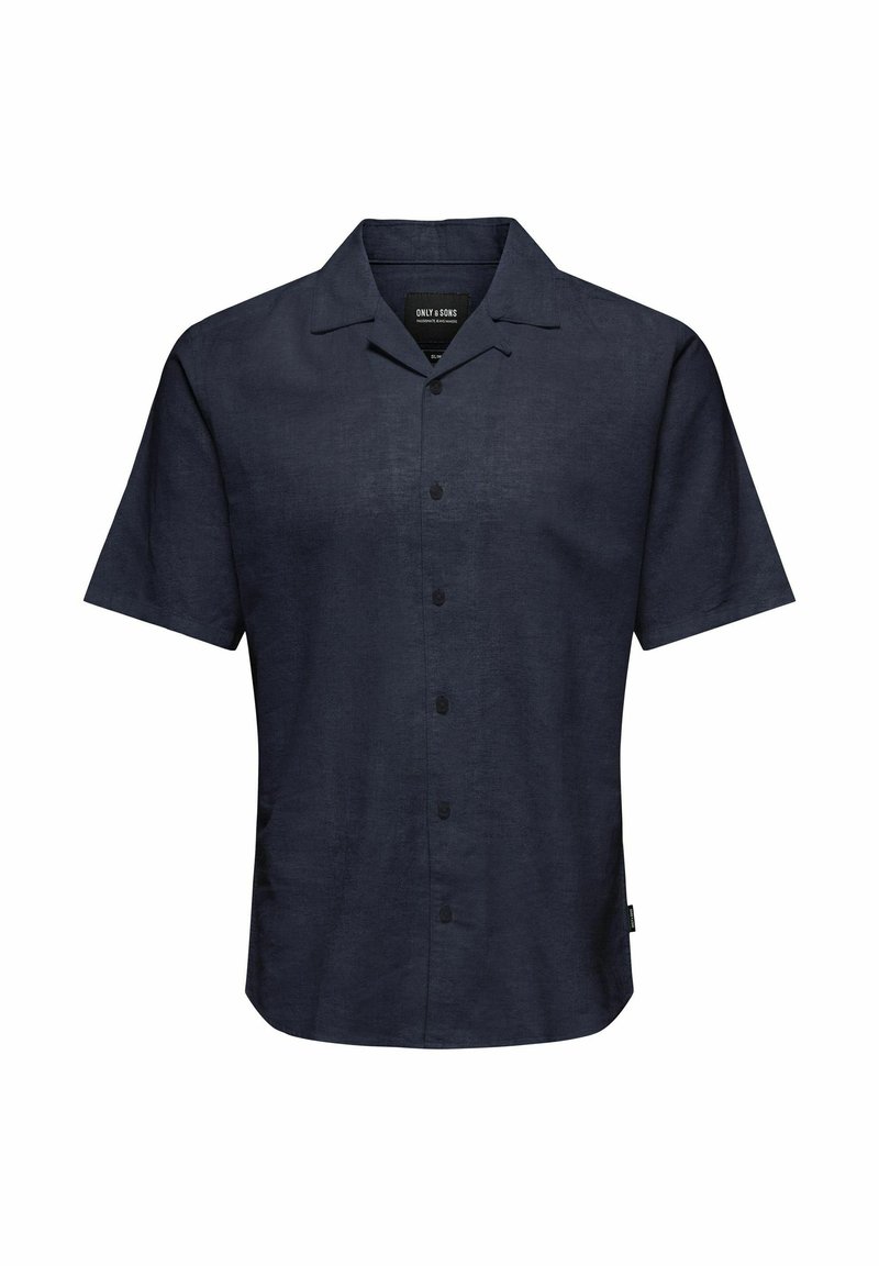 Only & Sons Overhemd donkerblauw