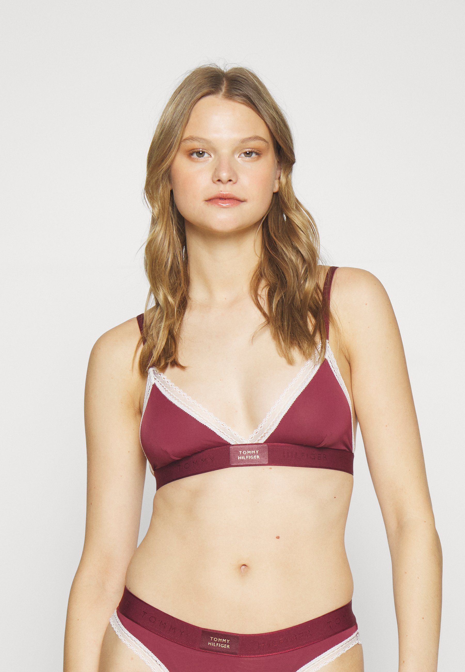 Soutien-gorge Triangle Diesel Microfibre Rouge - Taille 90A (75A EU), Neuf Avec étiquettes