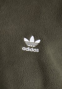 adidas Originals HALF ZIP - Pulover iz flisa - shadow olive