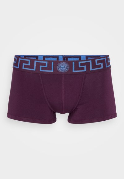 Versace UNDERPANTS LOW RISE TRUNK TOPEKA NEW LOGO - Uske bokserice - dark aubergine/ink blue