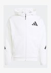 M Z N E FZ - Sweat zippé - white