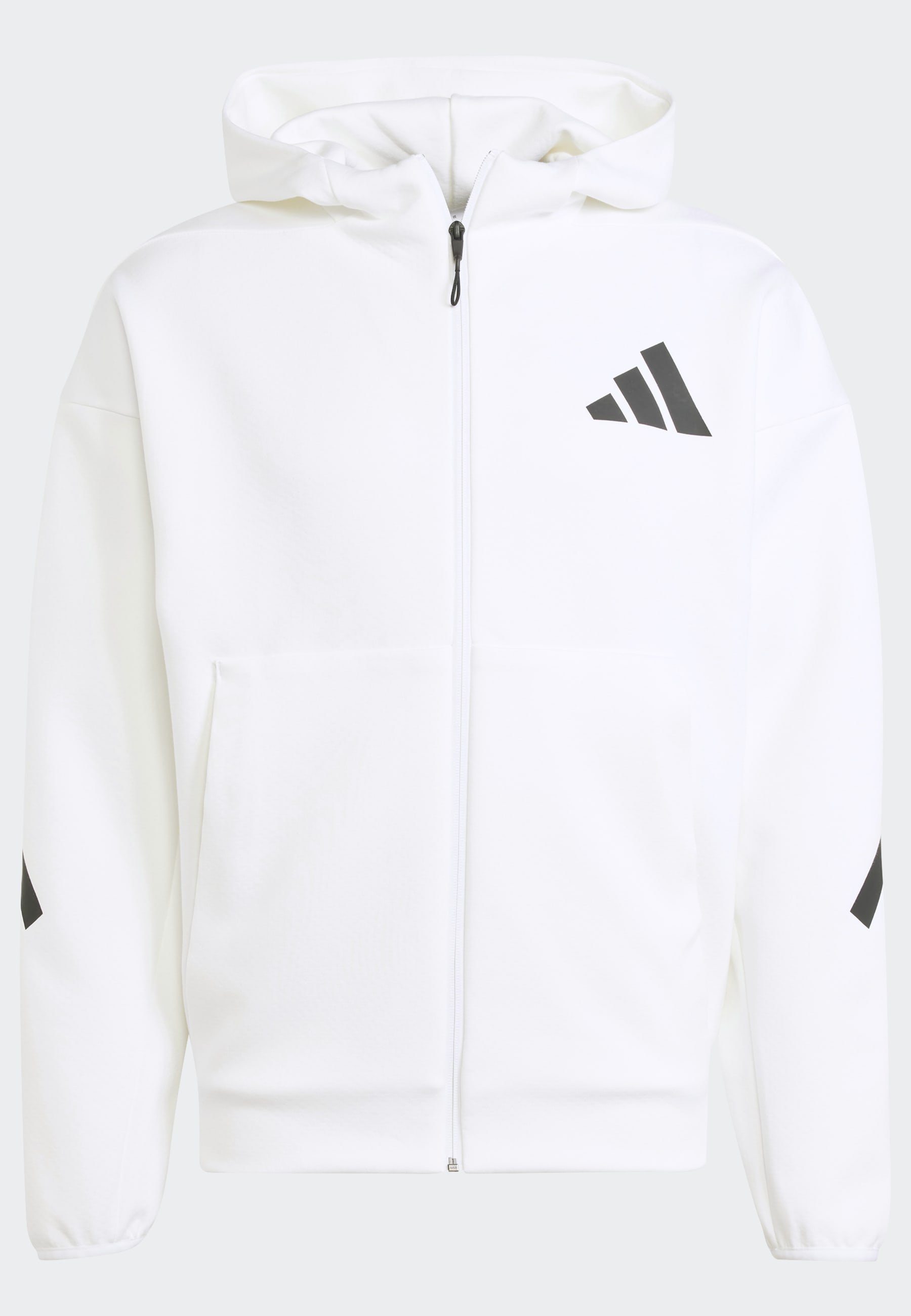 adidas ホワイト ジップアップジャケット adidas Sportswear M Z N E FZ - Training jacket - white - Zalando.co.uk